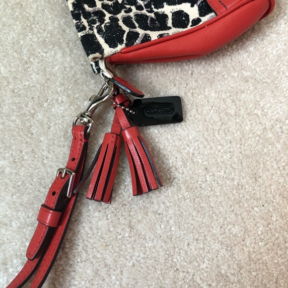 Coach Cheetah Wristlet - Picture 3 of 4